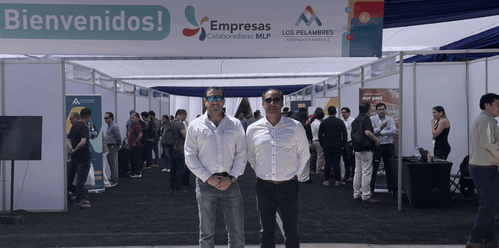 M&G Mining Services en la Expo Proveedores Locales de Minera Los Pelambres reuniéndose con proveedores regionales