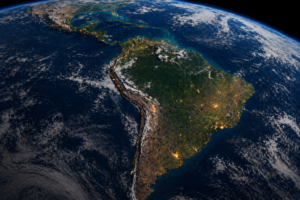 cordillera de los Andes y actividad minera en Sudamérica
